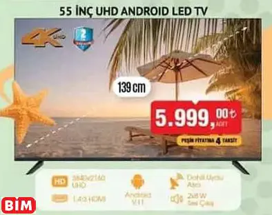 DİJİTSU 55 İNÇ UHD ANDROİD LED TV DİJİTSU 55 İNÇ UHD ANDROİD LED TV